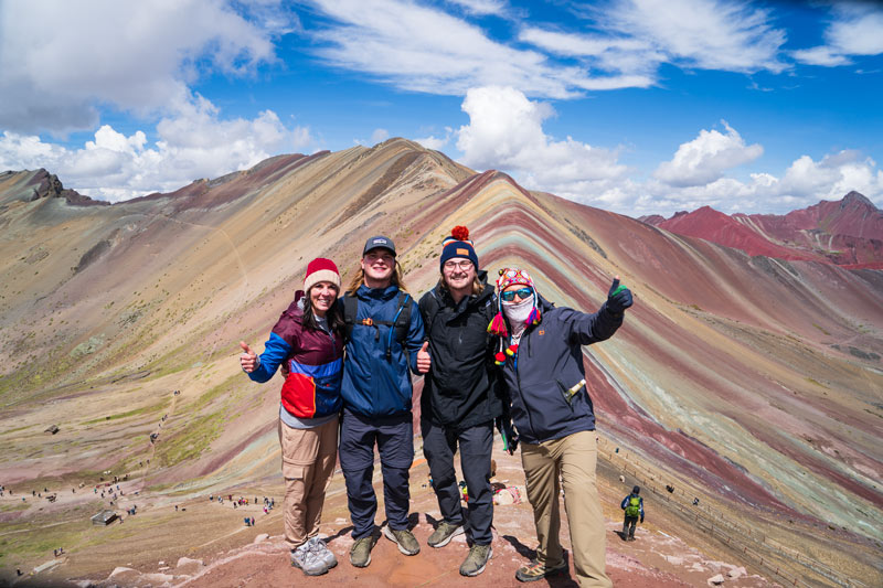 Visiting Rainbow Mountain