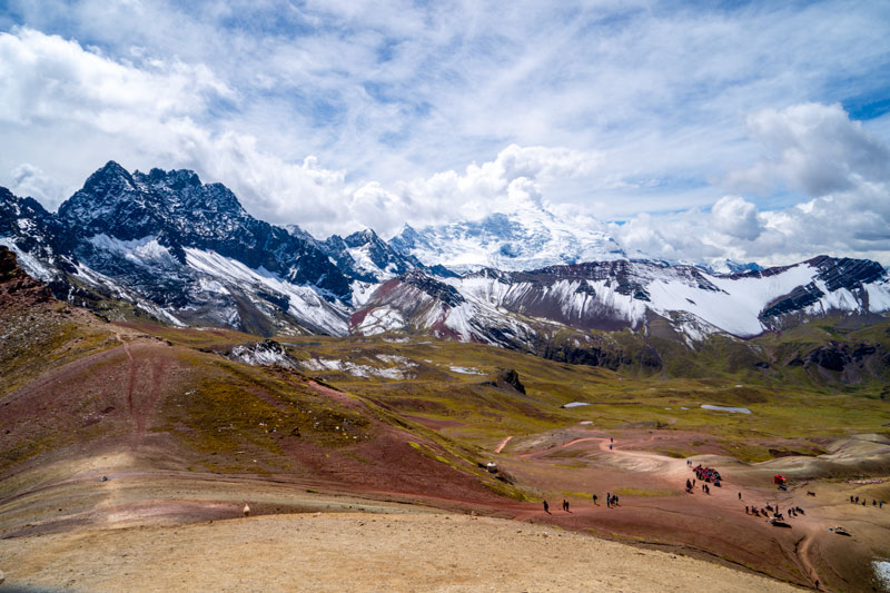 Ausangate Snow-Capped Mountain