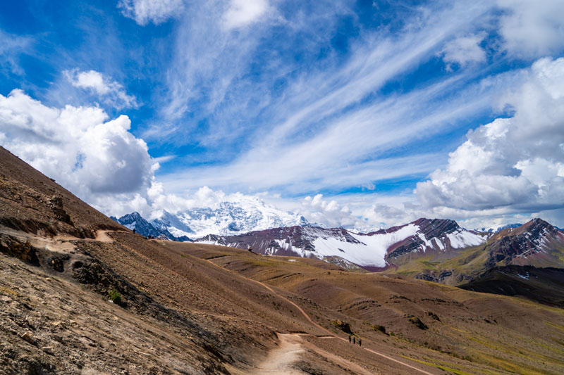 Ausangate Snow-Capped Mountain
