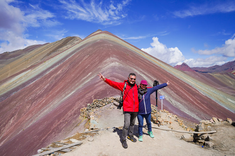 Pareja de turistas